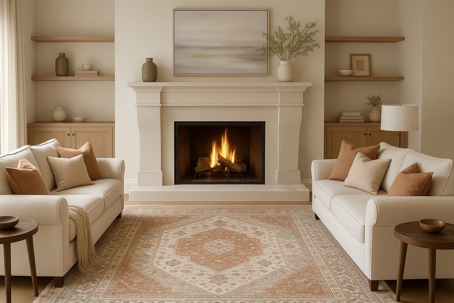 Decor Cove Living Room Decor Balanced Warmth